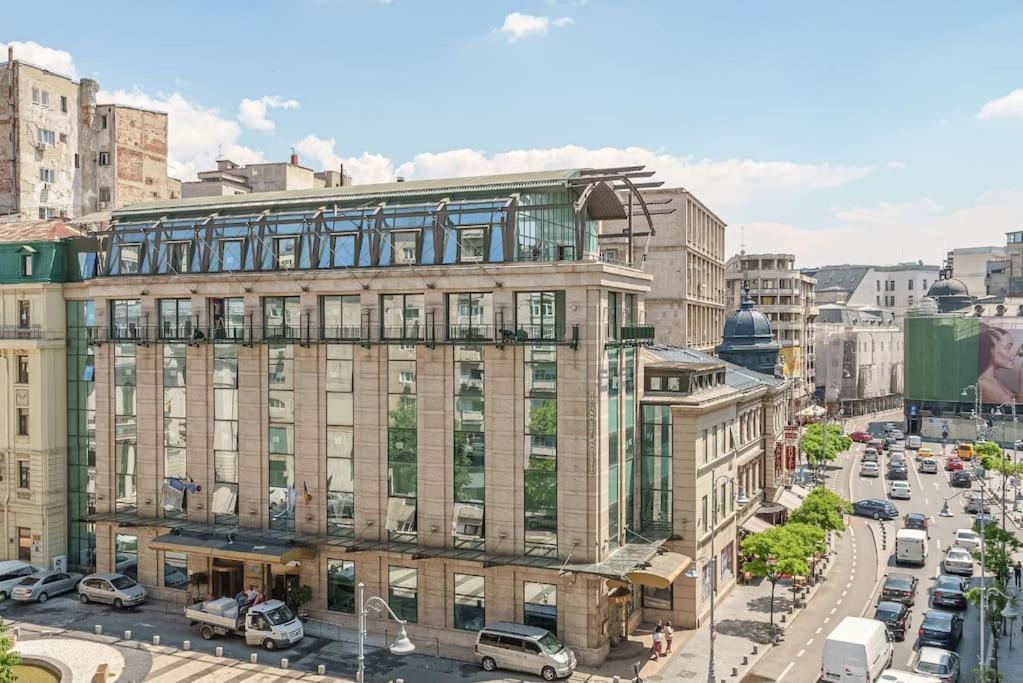 Ferienwohnung Oasis On Calea Victoriei Bukarest Exterior foto